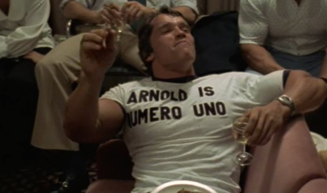 arnold is numero uno t shirt