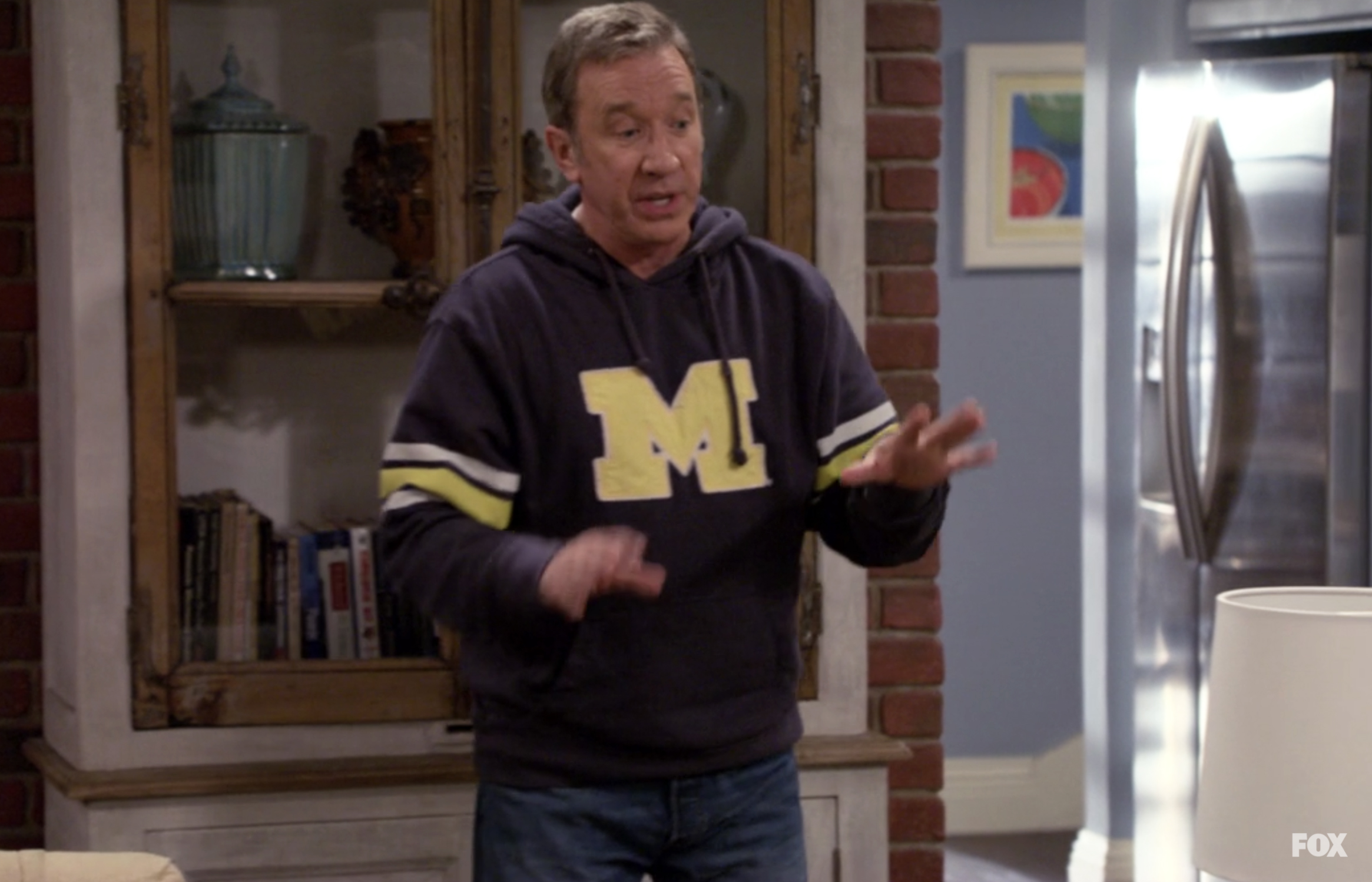 Last Man Standing University Of Michigan T Shirts On Screen